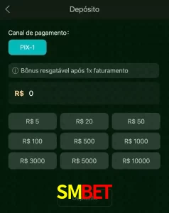 deposits SMBET